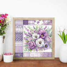 Load image into Gallery viewer, Diamond Painting - Partial Special Shaped - Bouquet Flowers (30*30CM)