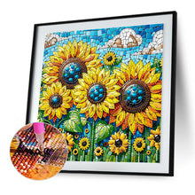 Load image into Gallery viewer, Diamond Painting - Partial Special Shaped - Sunflower Flowers (30*30CM)