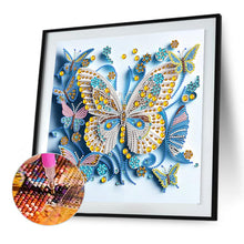 Load image into Gallery viewer, Diamond Painting - Full Round - Butterflies (30*30CM)