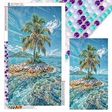 Load image into Gallery viewer, Diamond Painting - Full Round - Coconut Island (40*70CM)