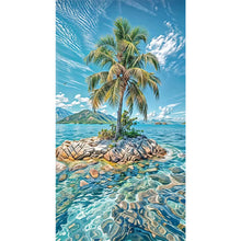 Load image into Gallery viewer, Diamond Painting - Full Round - Coconut Island (40*70CM)