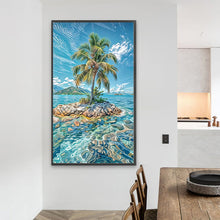 Load image into Gallery viewer, Diamond Painting - Full Round - Coconut Island (40*70CM)