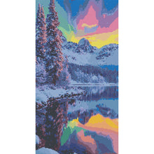 Load image into Gallery viewer, Diamond Painting - Full Round - Cedar Aurora (40*70CM)