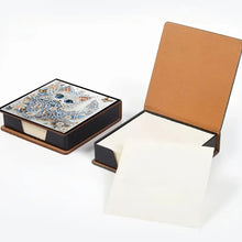 Load image into Gallery viewer, Cross Leather Diamond Art Note Box with 160 Sheets of Paper for Adults Beginners