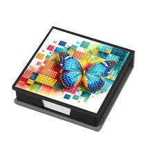 Load image into Gallery viewer, Cross Leather Diamond Art Note Box with 160 Sheets of Paper for Adults Beginners