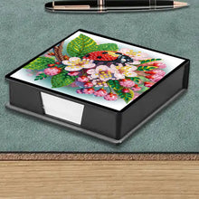 Load image into Gallery viewer, Cross Leather Diamond Art Note Box with 160 Sheets of Paper for Adults Beginners