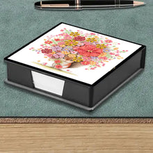 Load image into Gallery viewer, Cross Leather Diamond Art Note Box with 160 Sheets of Paper for Adults Beginners