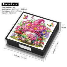 Load image into Gallery viewer, Cross Leather Diamond Art Note Box with 160 Sheets of Paper for Adults Beginners