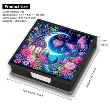 Load image into Gallery viewer, Cross Leather Diamond Art Note Box with 160 Sheets of Paper for Adults Beginners