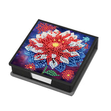 Load image into Gallery viewer, Cross Leather Diamond Art Note Box with 160 Sheets of Paper for Adults Beginners