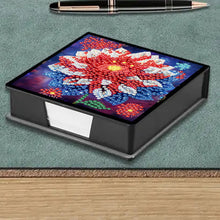 Load image into Gallery viewer, Cross Leather Diamond Art Note Box with 160 Sheets of Paper for Adults Beginners