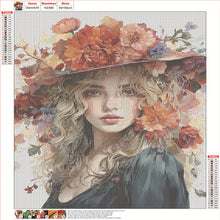 Load image into Gallery viewer, Diamond Painting - Full Round - Elegant Beauty (40*50CM)
