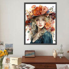 Load image into Gallery viewer, Diamond Painting - Full Round - Elegant Beauty (40*50CM)