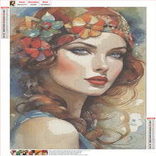 Load image into Gallery viewer, Diamond Painting - Full Round - Elegant Beauty (40*60CM)