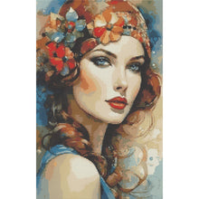 Load image into Gallery viewer, Diamond Painting - Full Round - Elegant Beauty (40*60CM)