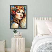 Load image into Gallery viewer, Diamond Painting - Full Round - Elegant Beauty (40*60CM)