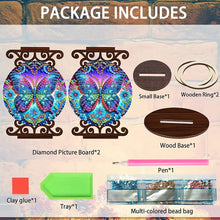 Load image into Gallery viewer, Animals Diamond Painting Candle Holder Ornaments Desktop Tea Light Candle Holder