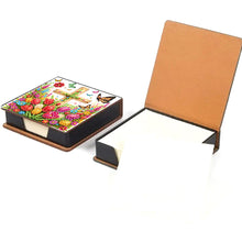 Load image into Gallery viewer, Cross Leather Diamond Art Note Box with 160 Sheets of Paper for Adults Beginners