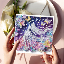 Load image into Gallery viewer, 6pcs Diamond Painting Greeting Cards DIY Diamond Art Cards for Adults (Girl A)