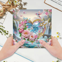Load image into Gallery viewer, 6pcs Diamond Painting Greeting Cards DIY Diamond Art Cards for Adults (Bird)