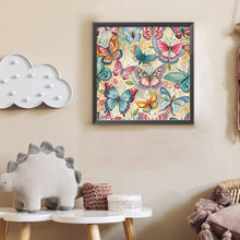 Load image into Gallery viewer, Diamond Painting - Full Round - Many Butterflies (30*30CM)