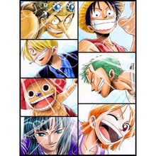 Load image into Gallery viewer, Diamond Painting - Full Round - Straw Hat Pirates (30*40CM)
