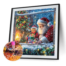 Load image into Gallery viewer, AB Diamond Painting - Full Round - Christmas Snowy Night (40*40CM)