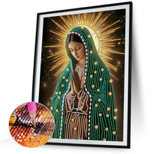 Load image into Gallery viewer, Diamond Painting - Partial Special Shaped - Virgin Mary (30*40CM)