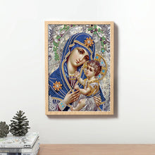 Load image into Gallery viewer, Diamond Painting - Partial Special Shaped - Virgin Mary (30*40CM)