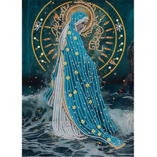 Load image into Gallery viewer, Diamond Painting - Partial Special Shaped - Virgin Mary (30*40CM)