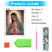 Load image into Gallery viewer, Diamond Painting - Partial Special Shaped - Virgin Mary (30*40CM)