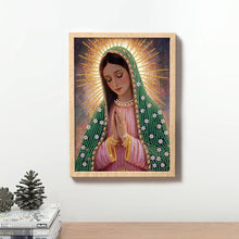 Load image into Gallery viewer, Diamond Painting - Partial Special Shaped - Virgin Mary (30*40CM)