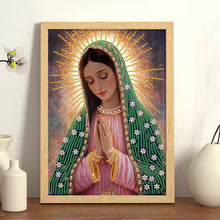 Load image into Gallery viewer, Diamond Painting - Partial Special Shaped - Virgin Mary (30*40CM)