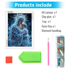 Load image into Gallery viewer, Diamond Painting - Partial Special Shaped - Virgin Mary (30*40CM)
