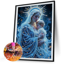 Load image into Gallery viewer, Diamond Painting - Partial Special Shaped - Virgin Mary (30*40CM)