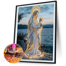 Load image into Gallery viewer, Diamond Painting - Partial Special Shaped - Virgin Mary (30*40CM)