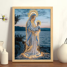Load image into Gallery viewer, Diamond Painting - Partial Special Shaped - Virgin Mary (30*40CM)
