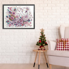 Load image into Gallery viewer, Diamond Painting - Partial Special Shaped - Peacock (30*40CM)