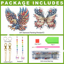 Load image into Gallery viewer, 2Pcs Diamond Painting Sun Catcher Crystal Painting Ornament(US Independence Day)