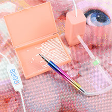 Load image into Gallery viewer, Electric Diamond Painting Pen Point Drill Pen Kits DIY Diamond Painting Tool