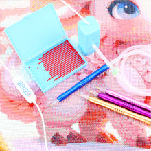 Load image into Gallery viewer, Electric Diamond Painting Pen Point Drill Pen Kits DIY Diamond Painting Tool