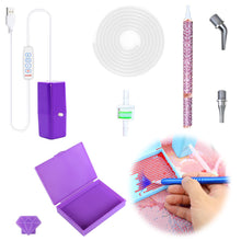Load image into Gallery viewer, Electric Diamond Painting Pen Point Drill Pen Kits DIY Diamond Painting Tool