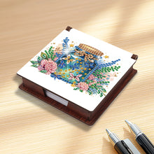 Load image into Gallery viewer, Animals Diamond Painting Notecard Box Gem Art Sticky Note Holder for Home Office