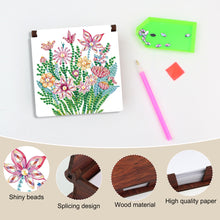 Load image into Gallery viewer, Animals Diamond Painting Notecard Box Gem Art Sticky Note Holder for Home Office