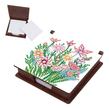 Load image into Gallery viewer, Animals Diamond Painting Notecard Box Gem Art Sticky Note Holder for Home Office