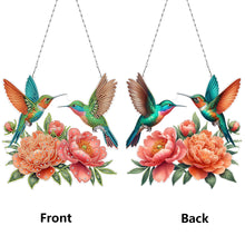 Load image into Gallery viewer, Acrylic Special Shape Flowers Birds Diamond Painting Art Hanging Pendants