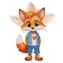 Load image into Gallery viewer, Acrylic Shaking Head Fox Table Top Special Shape Diamond Painting Ornament Kits
