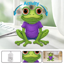 Load image into Gallery viewer, Acrylic Shaking Head Frog Table Top Special ShapeDiamond Painting Ornament Kits
