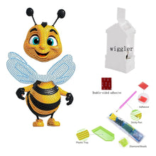 Load image into Gallery viewer, Acrylic Shaking Head Bee Table Top Special ShapeDiamond Painting Ornament Kits