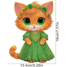 Load image into Gallery viewer, Acrylic Shaking Head Cat Table Top Special ShapeDiamond Painting Ornament Kits